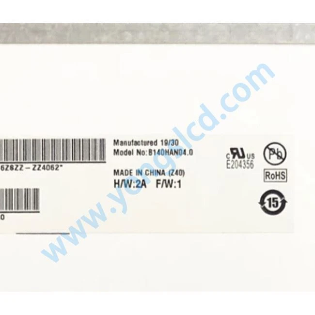 B140HAN04.0 lcd screen display