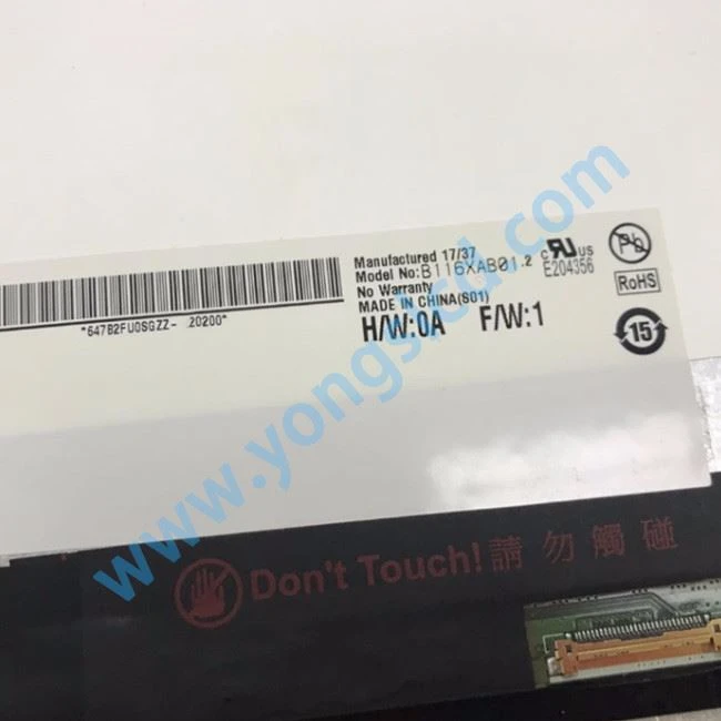 B116XAB01.2 LCD Panel 