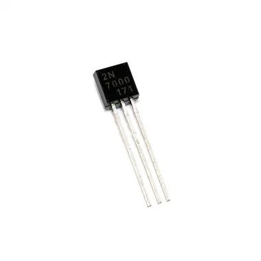 2N7000 7000 TO-92 Kam quvvatli tranzistor 0,3A 60V