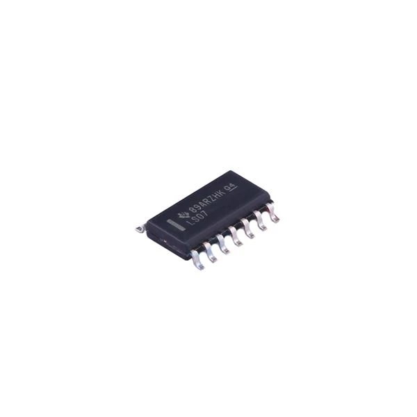 SN74LS07DR 14-SOIC ochiq kollektor yuqori kuchlanishli chiqish olti burchakli bufer