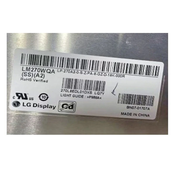 LM270WQA-SSA2 27.0 Inch Lcd Panel Original For Gaming