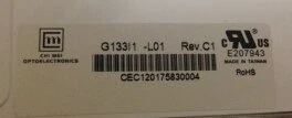 Issiq sotish 13,3 dyuym G133I {{{{{{{01 1280 {{{{{{{}}} * 800 LCD paneli
